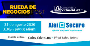 AlaiSecure - Noticias: Rueda de negocios post Congreso Virtual ALAS