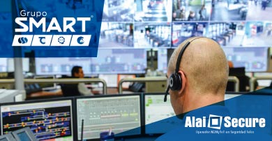 Grupo Smart apuesta por la tecnología de Alai Secure para reforzar su sistema de monitoreo de alarmas con Videovigilancia