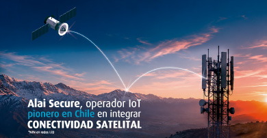 Alai Secure - Noticias: Alai Secure se prepara para el lanzamiento de su nuevo servicio de conectividad satelital LEO para IoT en Chile